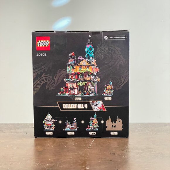 LEGO Lot of 4 Micro Ninjago City Sets 40703 40704 40705 40706 NIB New in Hand - Picture 10 of 16